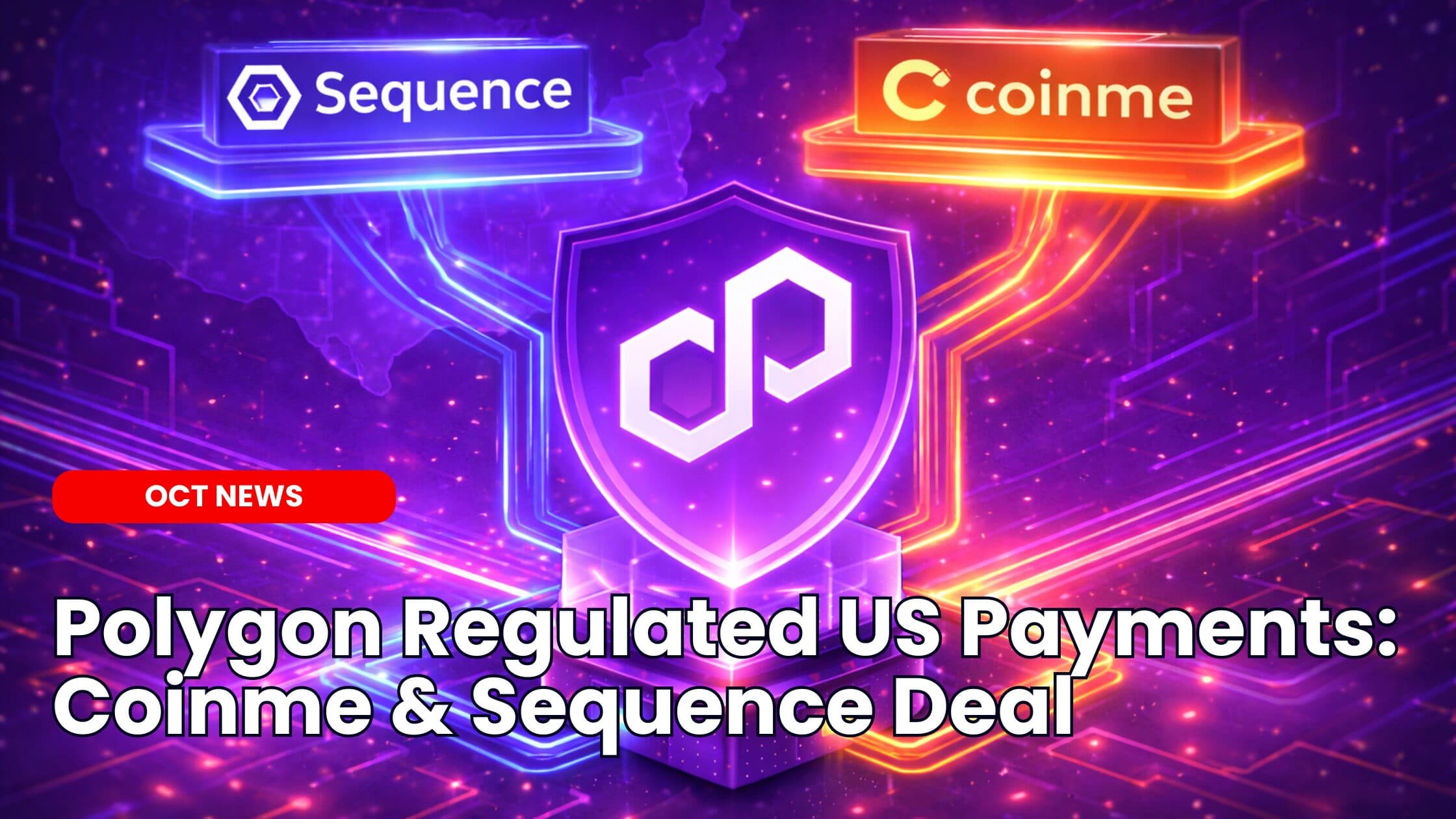 Polygon Regulated US Payments: Coinme & Sequence Deal image