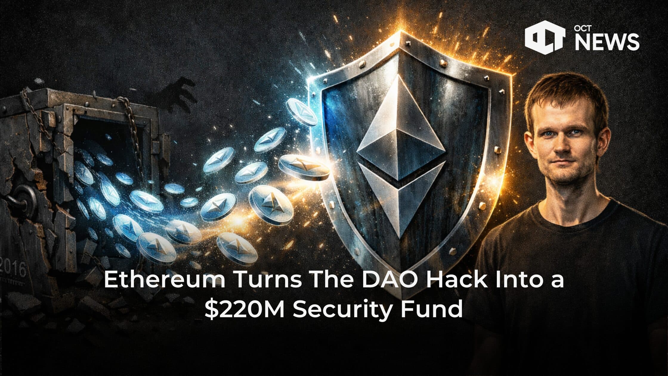 Ethereum Turns The DAO Hack Into a $220M Security Fund
