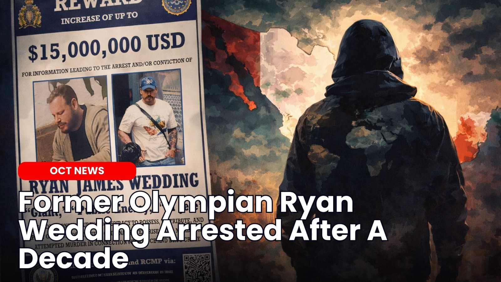 Former Olympian Ryan Wedding Arrested After Decade