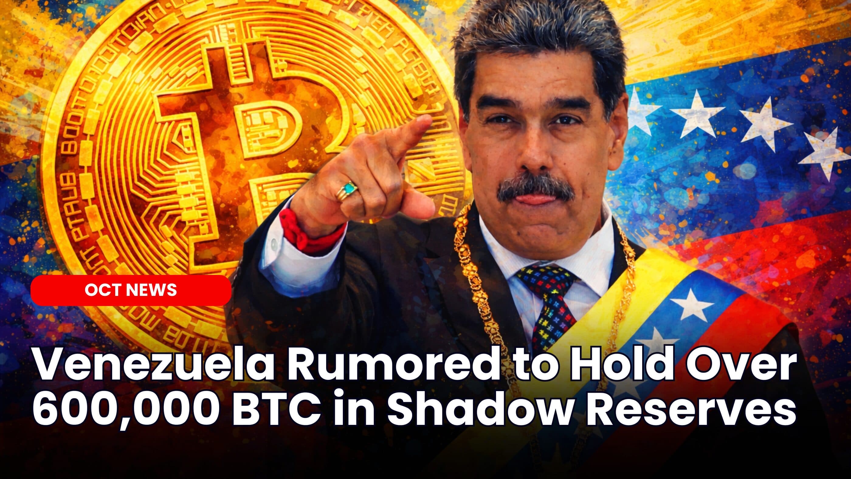 Venezuela Rumored to Hold 600,000 BTC in Shadow Reserves image