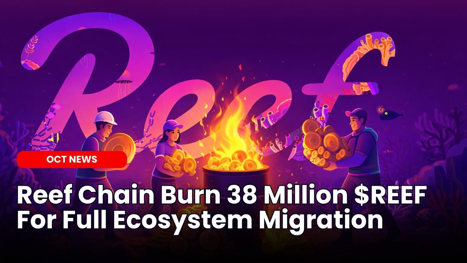Reef Chain Burn 38 Million $REEF For Full Ecosystem Migration image