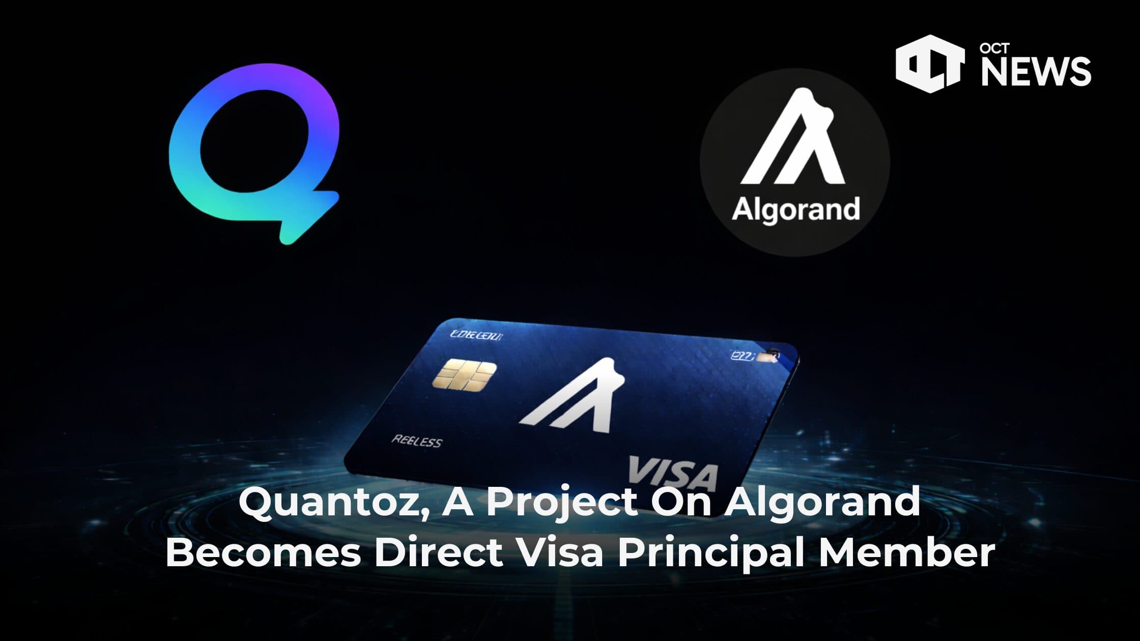 Quantoz, A Project On Algorand Becomes Direct Visa Principal Member image