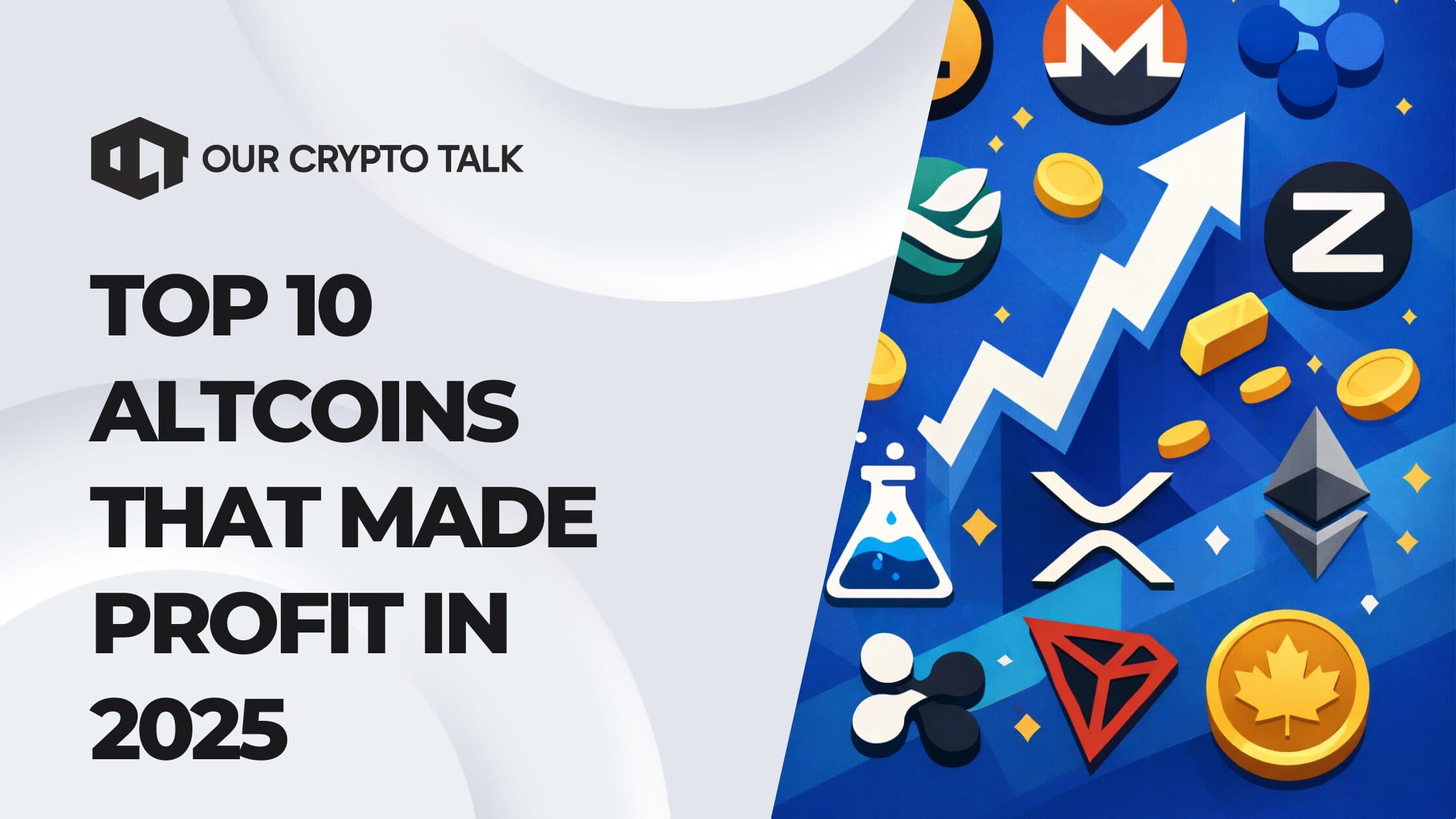 Top 10 Altcoins That Made Profit in 2025 image