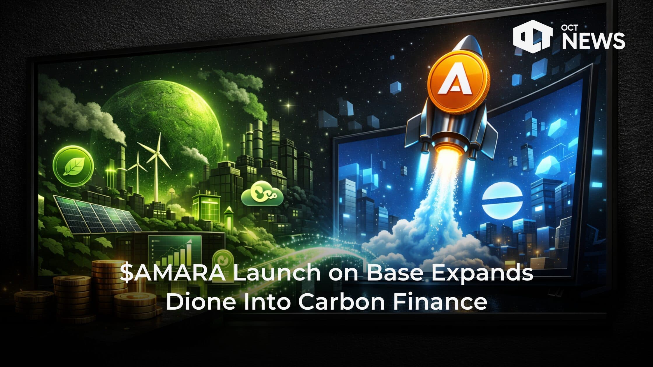 $AMARA Launch on Base Expands Dione Into Carbon Finance