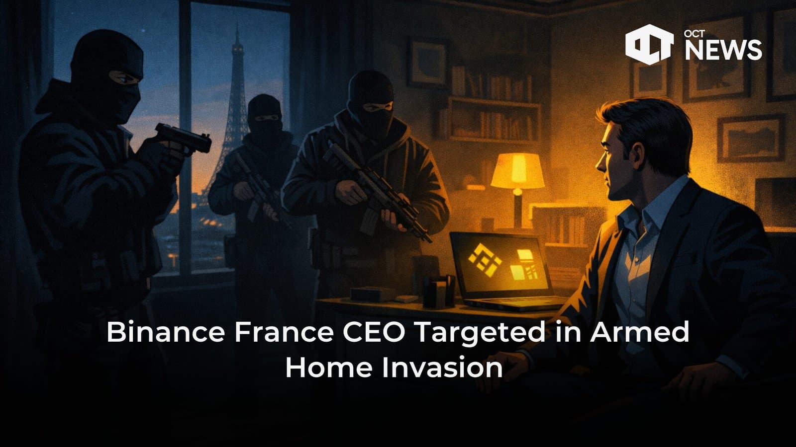 Binance France CEO Targeted in Armed Home Invasion image