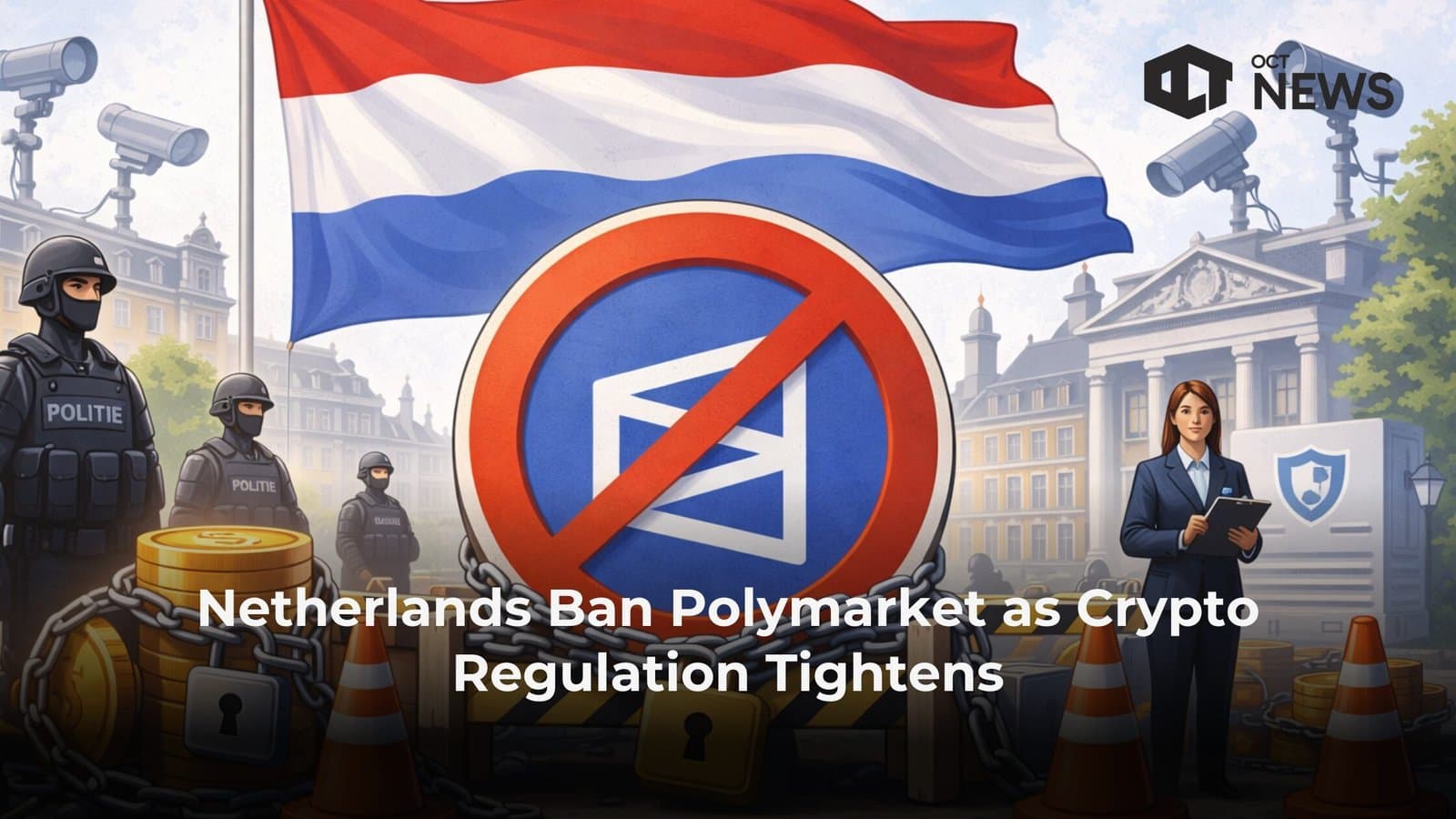 Netherlands Ban Polymarket as Crypto Regulation Tightens