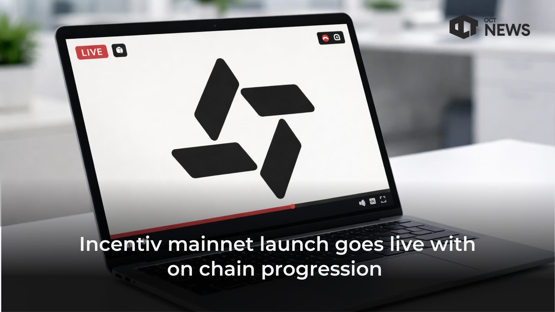 Incentiv mainnet launch goes live with on chain progression image