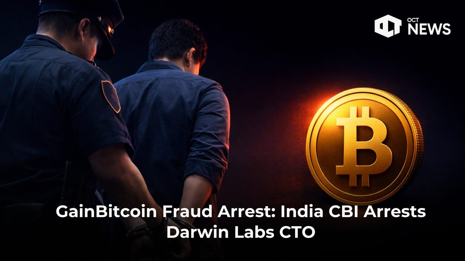 GainBitcoin Fraud Arrest: India CBI Arrests Darwin Labs CTO