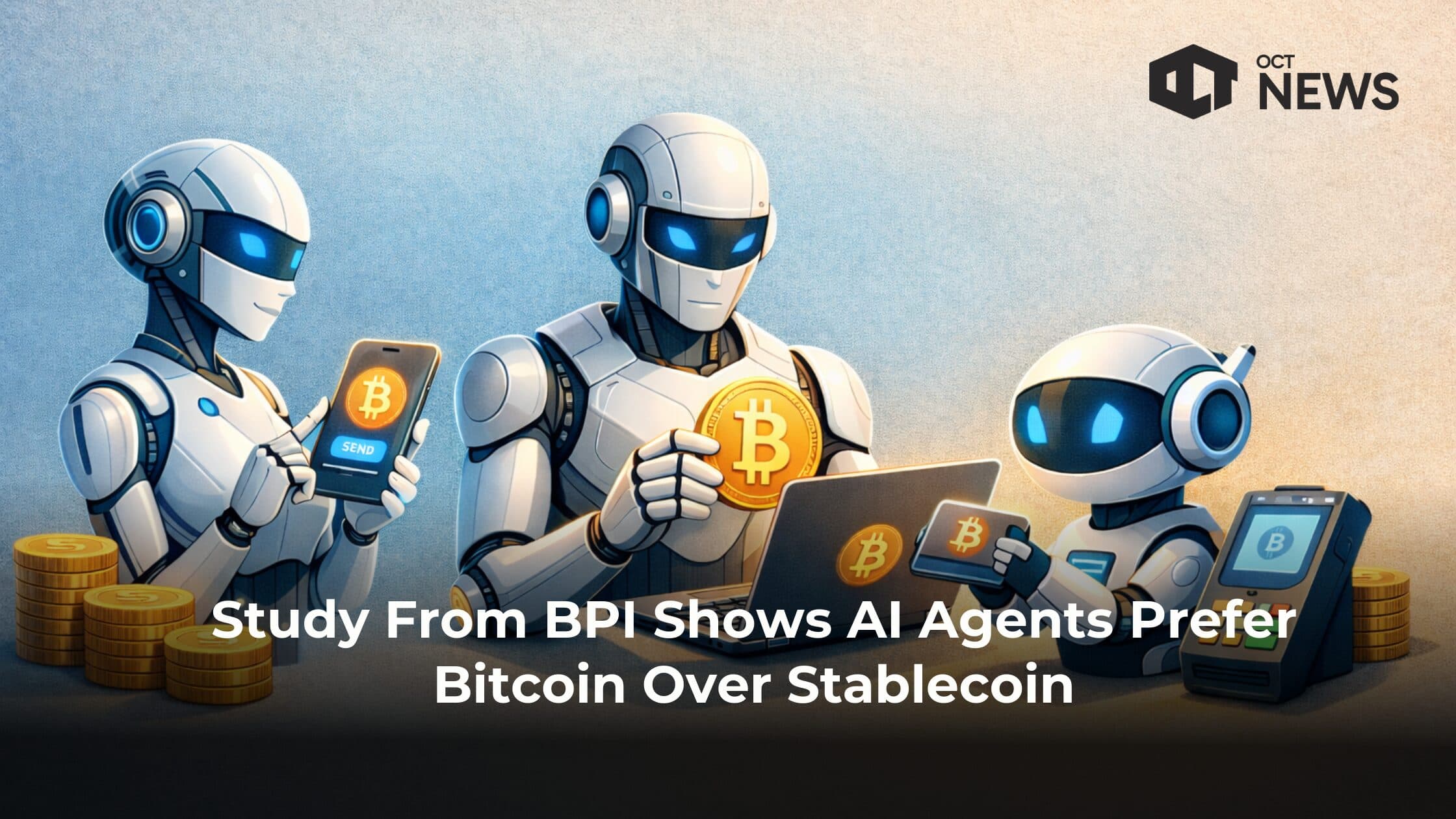 Study From BPI Shows AI Agents Prefer Bitcoin Over Stablecoin image