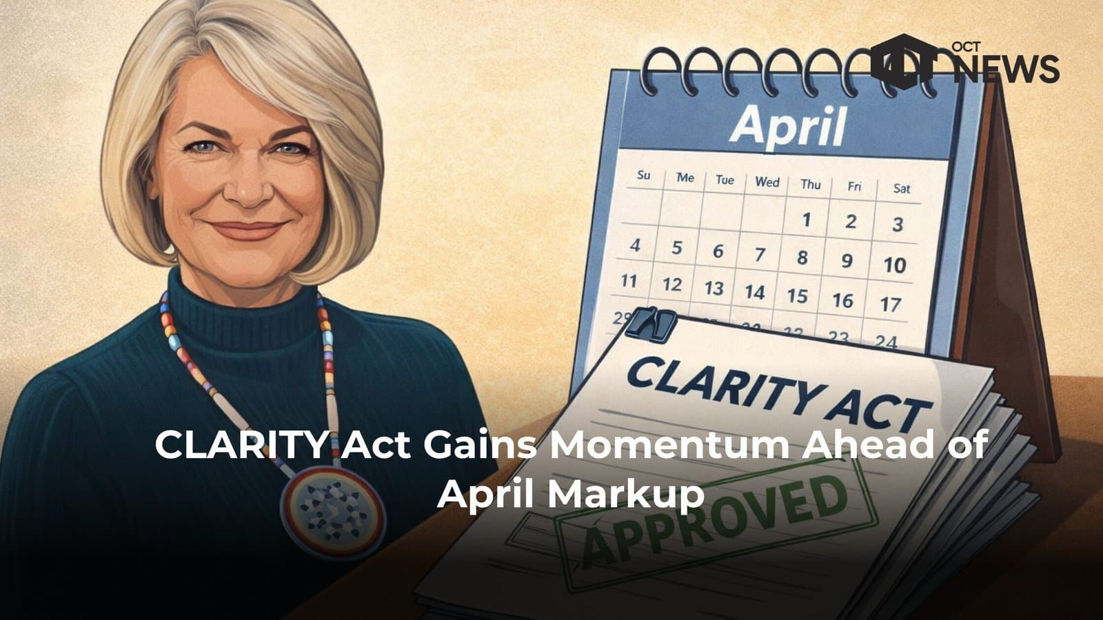 CLARITY Act Gains Momentum Ahead of April Markup image