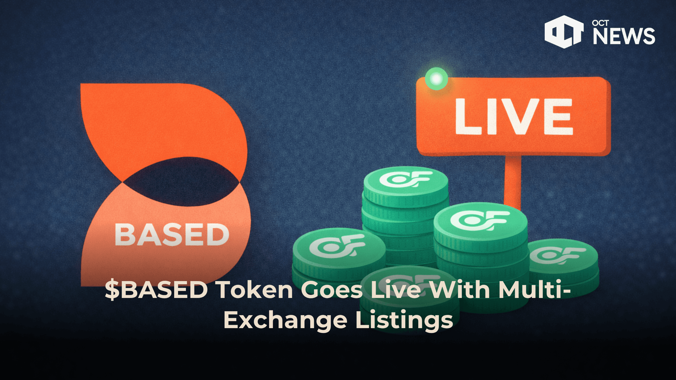 $BASED Token Goes Live With Multi-Exchange Listings