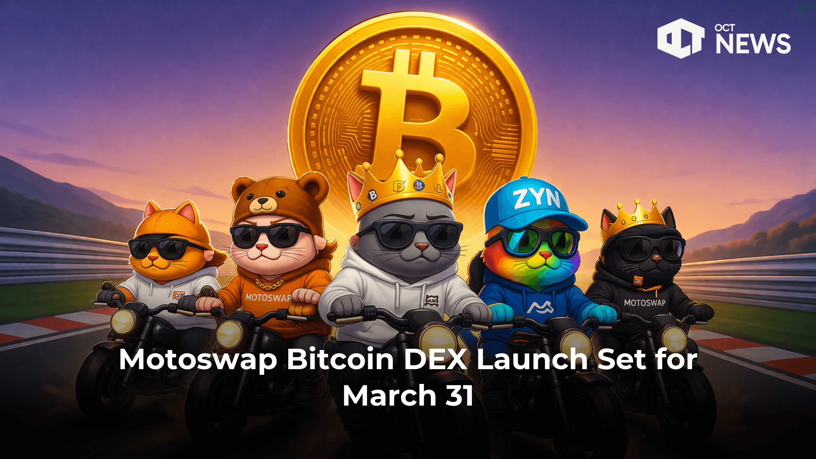 Motoswap Bitcoin DEX Launch Set for March 31 image