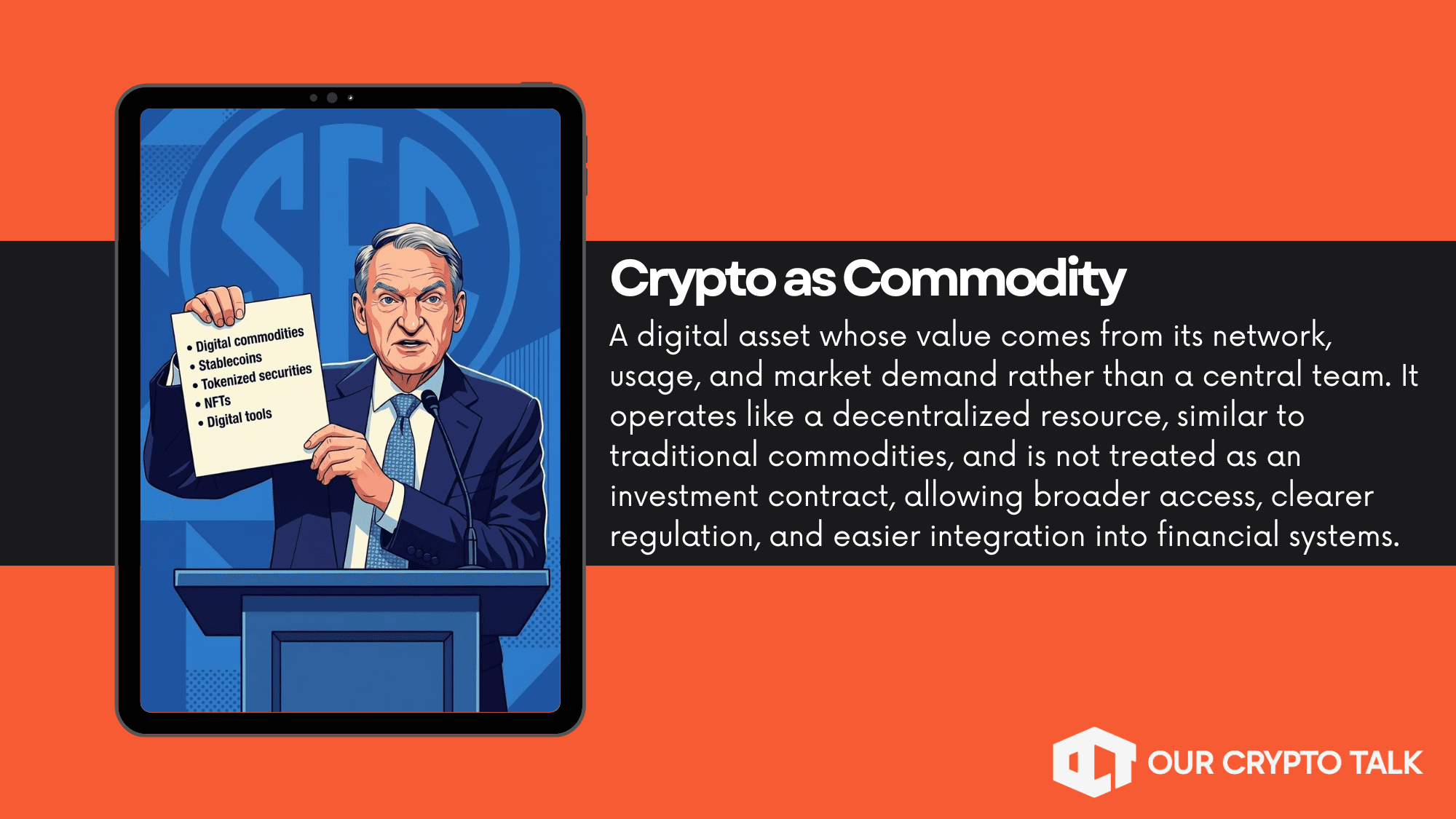 Crypto as Commodity: What It Means?
