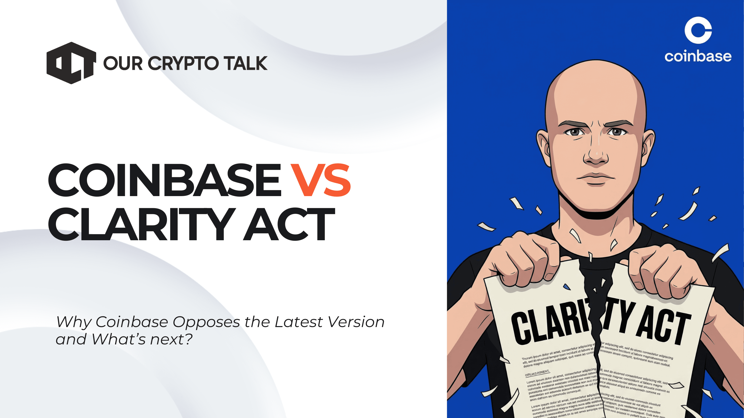 Coinbase vs Clarity Act: The Fight of Crypto Regulation image