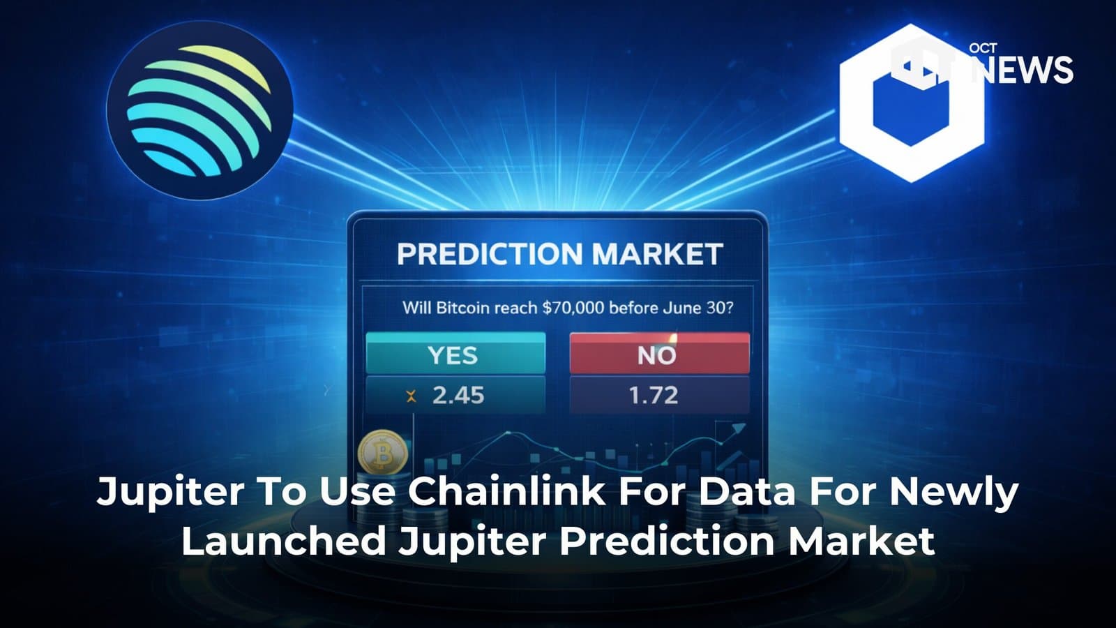 Jupiter To Use Chainlink For Data For Newly Launched Jupiter Prediction Market image