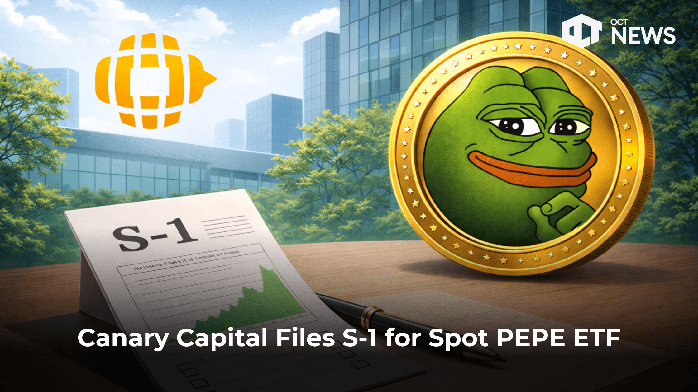 Canary Capital Files S-1 for Spot PEPE ETF image