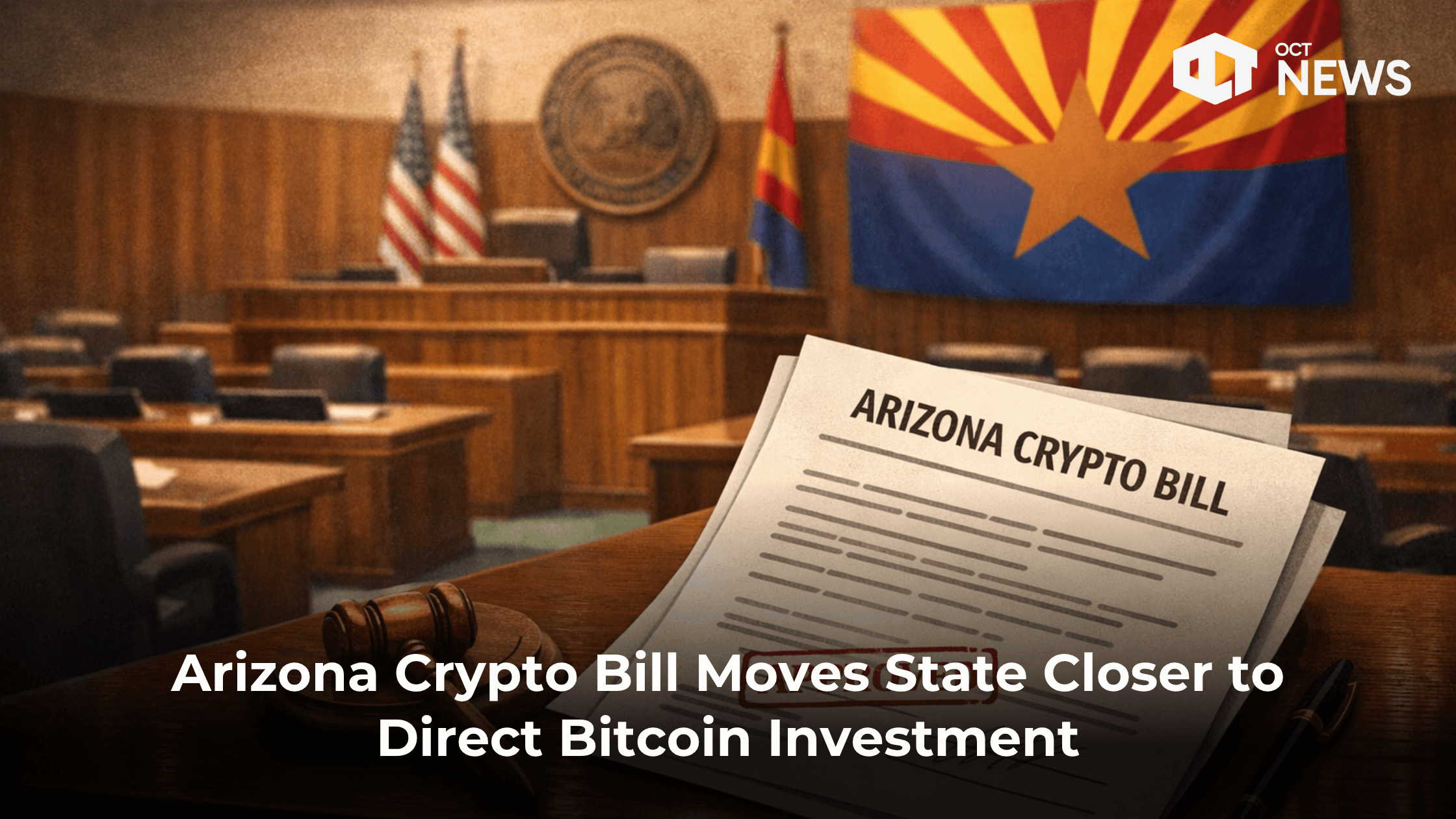 Arizona Crypto Bill Moves State Closer to Direct Bitcoin Investment