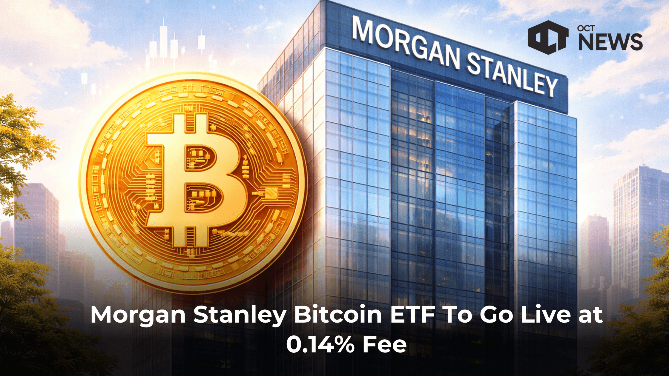 Morgan Stanley Bitcoin ETF To Go Live at 0.14% Fee image