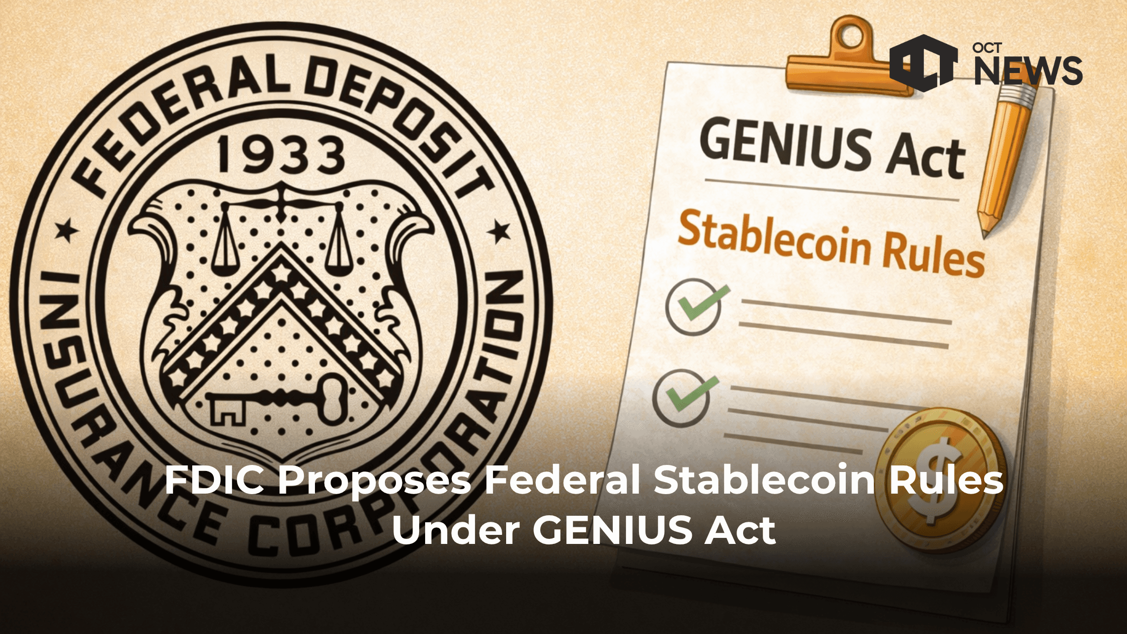 FDIC Proposes Federal Stablecoin Rules Under GENIUS Act image