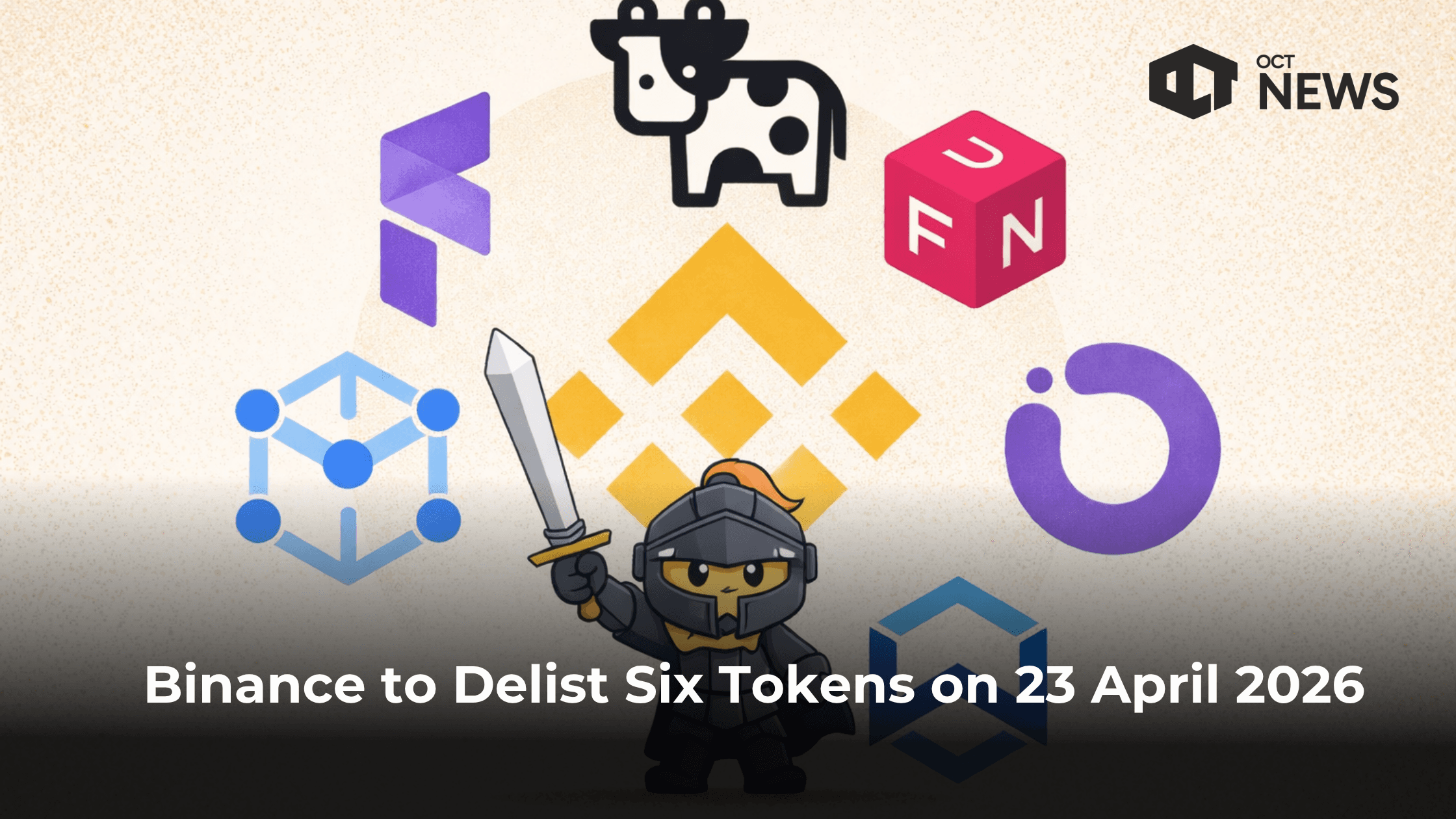 Binance to Delist Six Tokens on April 23, 2026 image