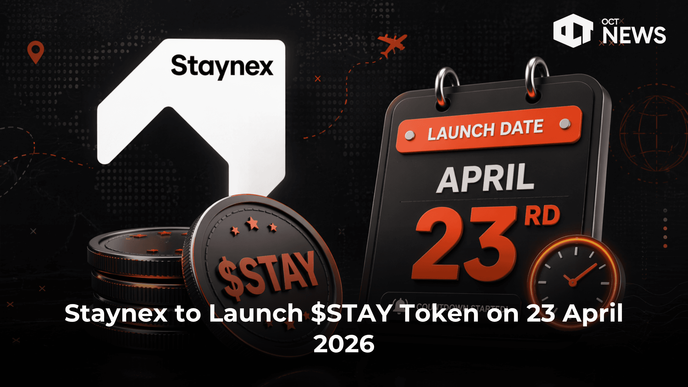Staynex to Launch $STAY Token on 23 April 2026 image