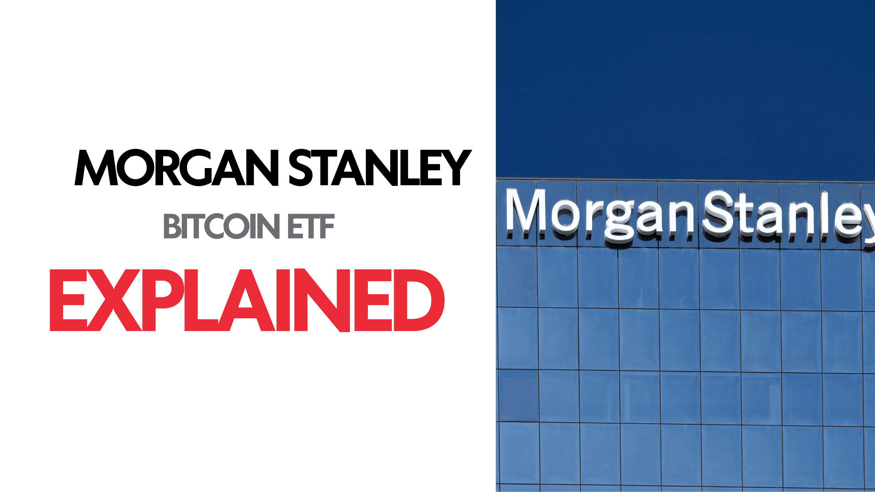 Morgan Stanley Bitcoin ETF (MSBT): Fees, Mechanics, and How It Compares image