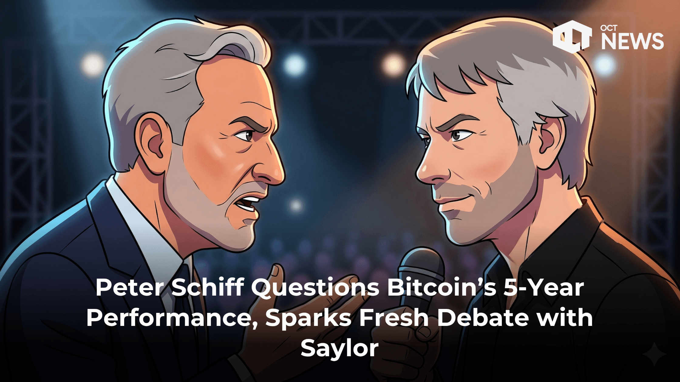 Peter Schiff Questions Bitcoin’s 5-Year Performance