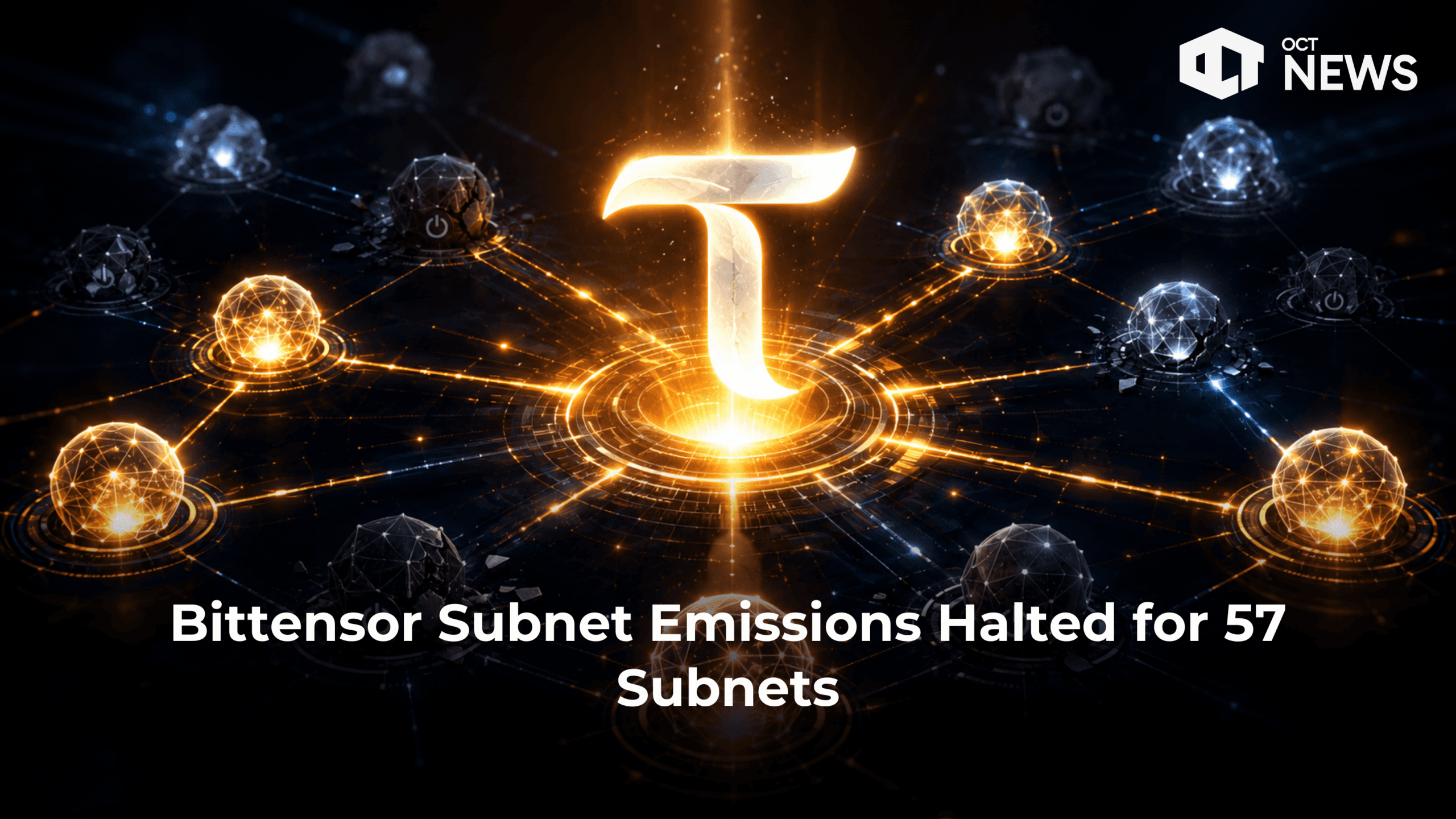 Bittensor Subnet Emissions Halted for 57 Subnets