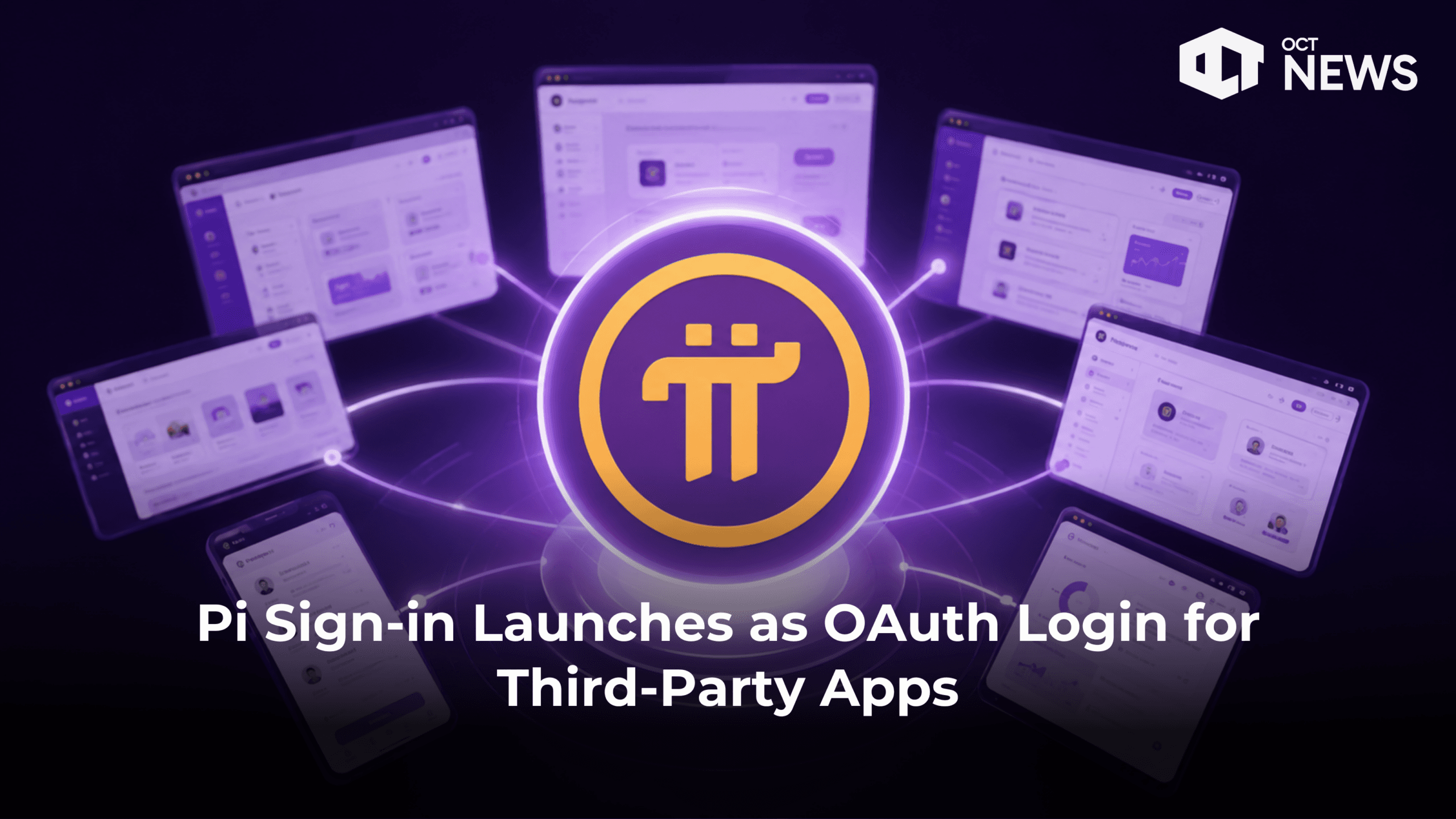 Pi Sign-in Launches as OAuth Login for Third-Party Apps image
