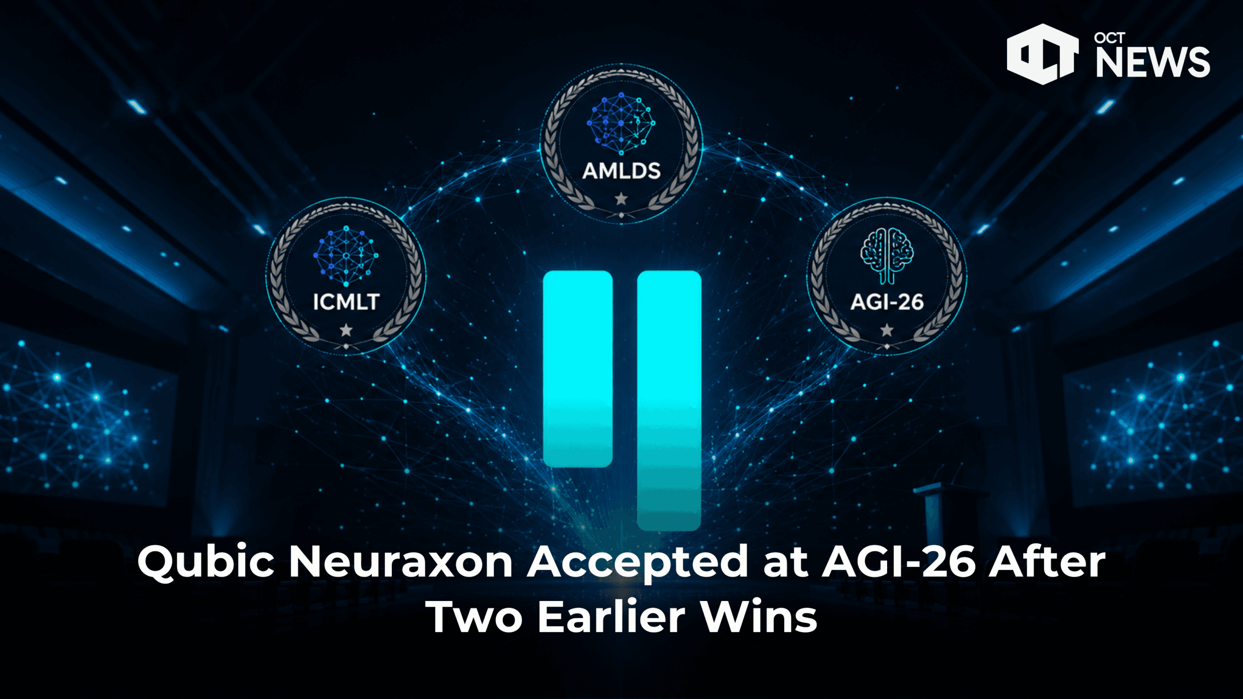 Qubic Neuraxon Accepted at AGI-26 After Two Earlier Wins image