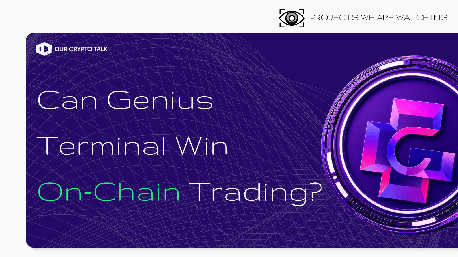 Can Genius Terminal Win On-Chain Trading? image