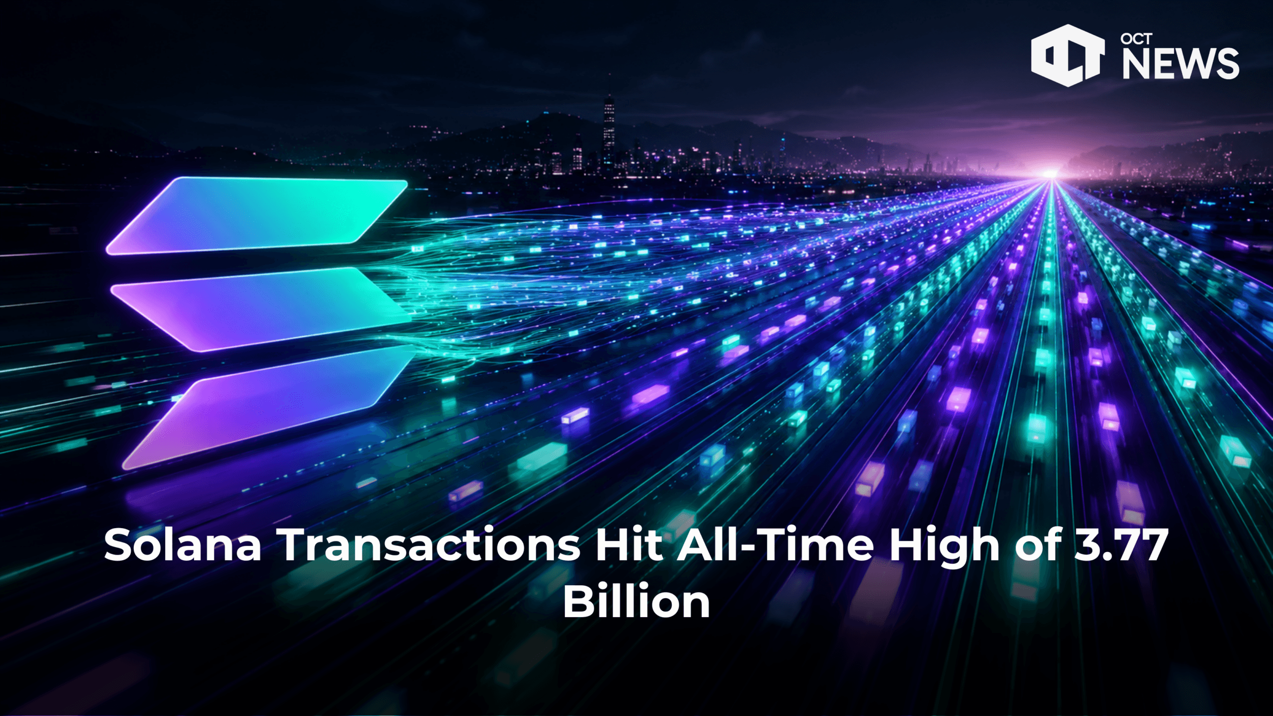 Solana Transactions Hit All-Time High of 3.77 Billion image