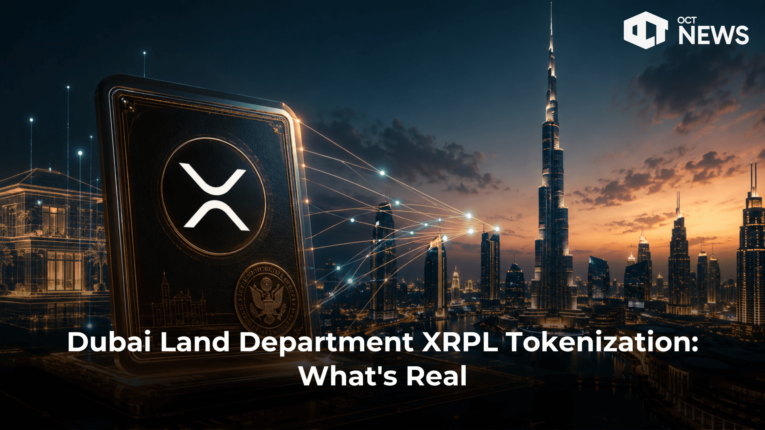 Dubai Land Department XRPL Tokenization: What’s Real image