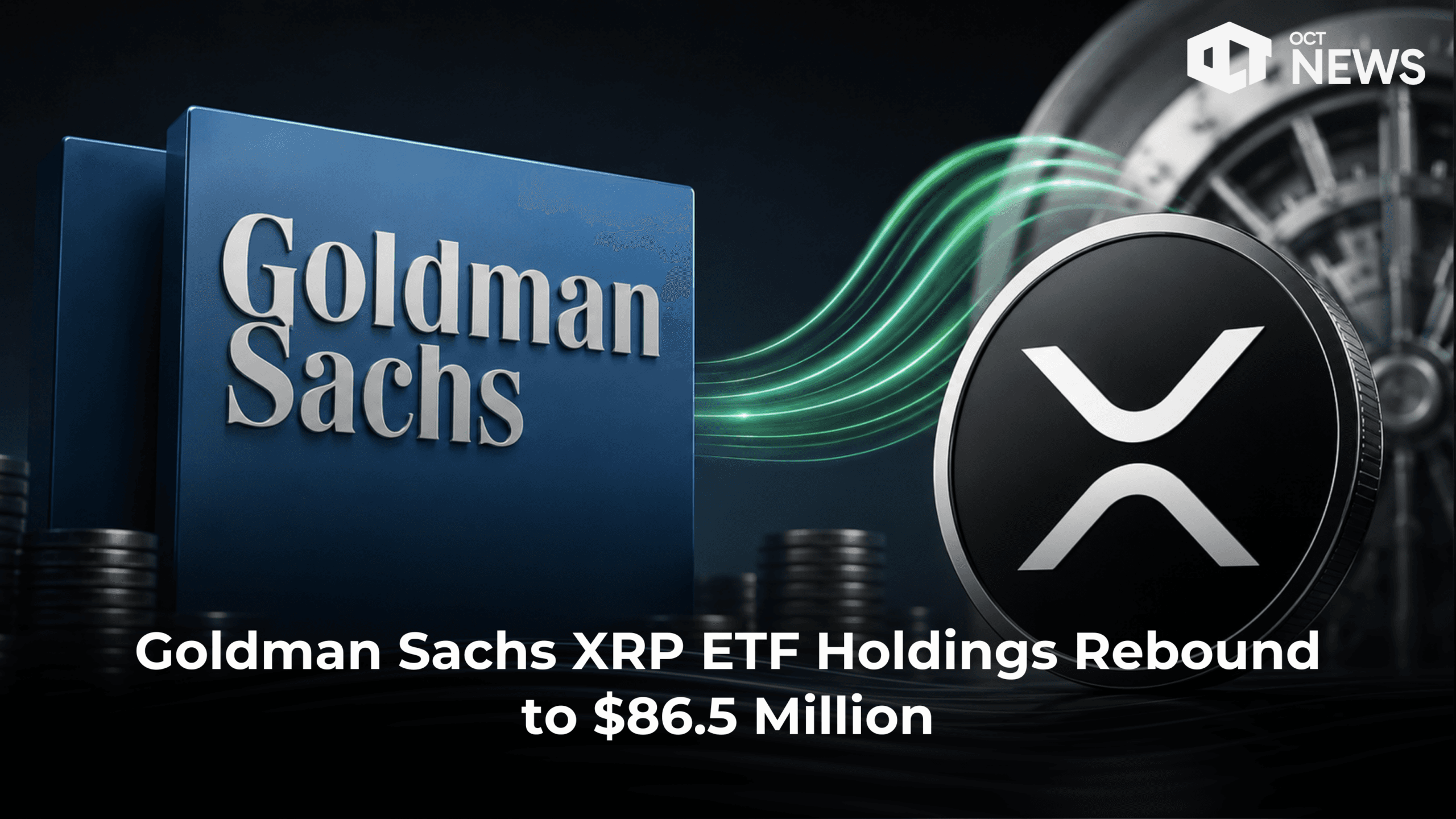 Goldman Sachs XRP ETF Holdings Rebound to $86.5 Million image