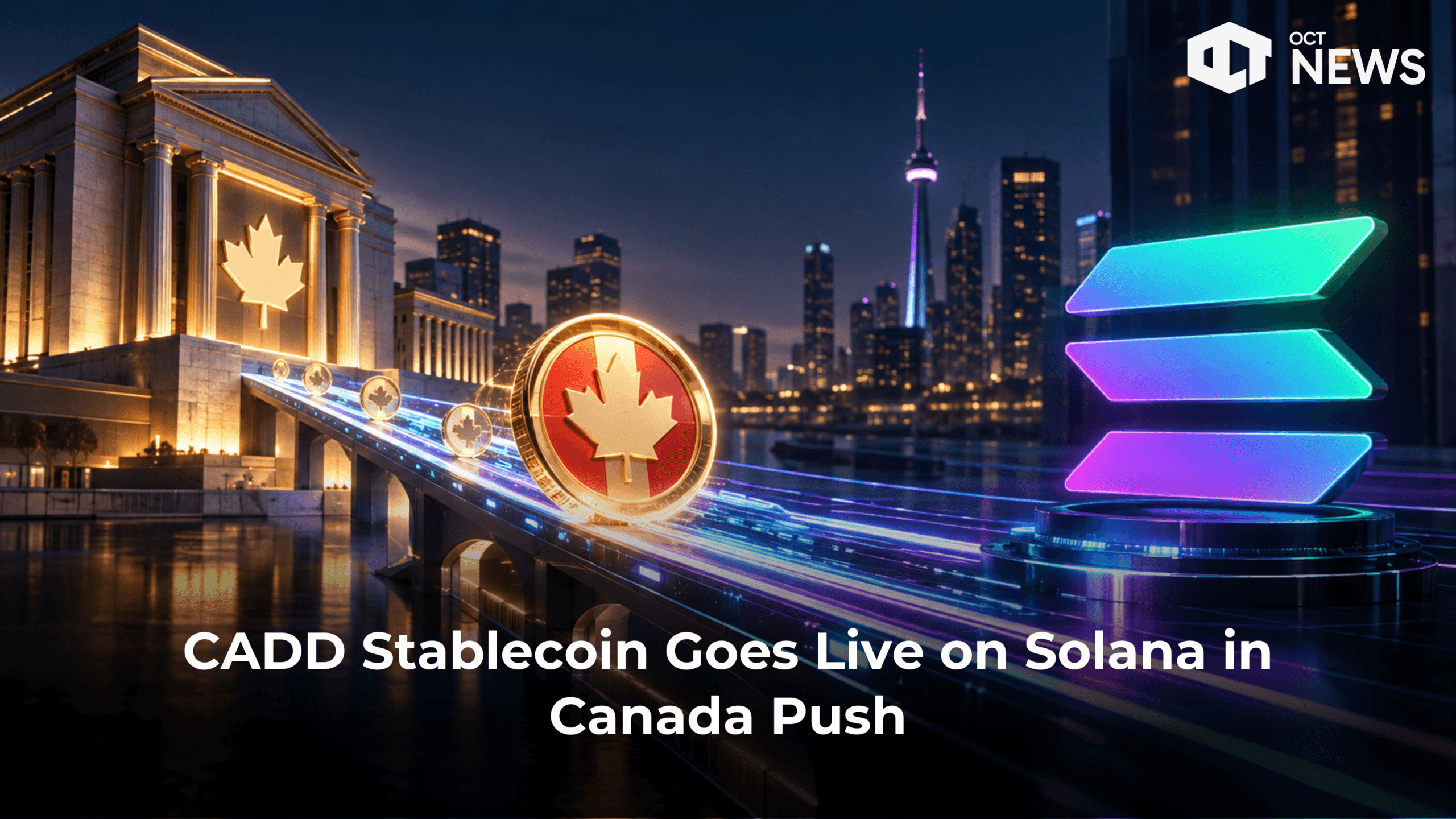 CADD Stablecoin Goes Live on Solana in Canada Push image