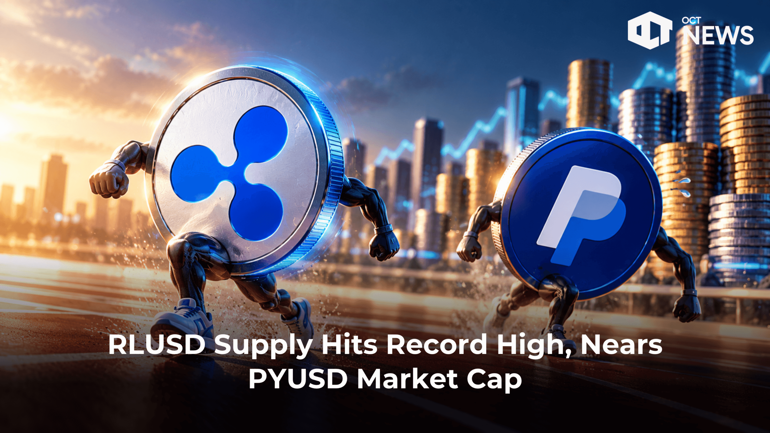 RLUSD Supply Hits Record High, Nears PYUSD Market Cap image