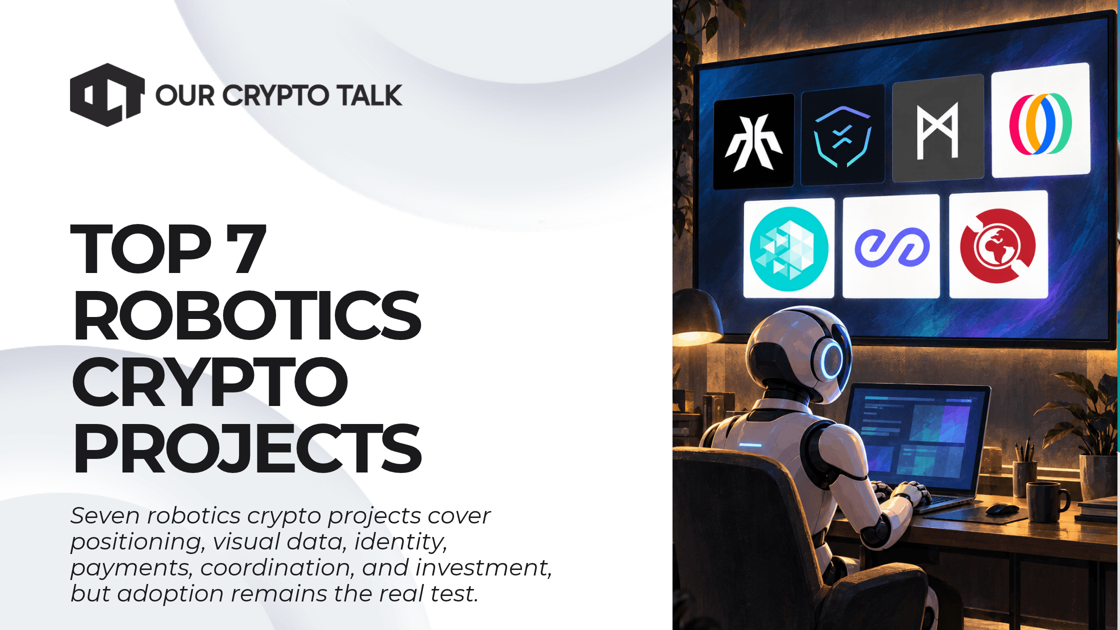 Top 7 Robotics Crypto Projects Powering the Machine Economy