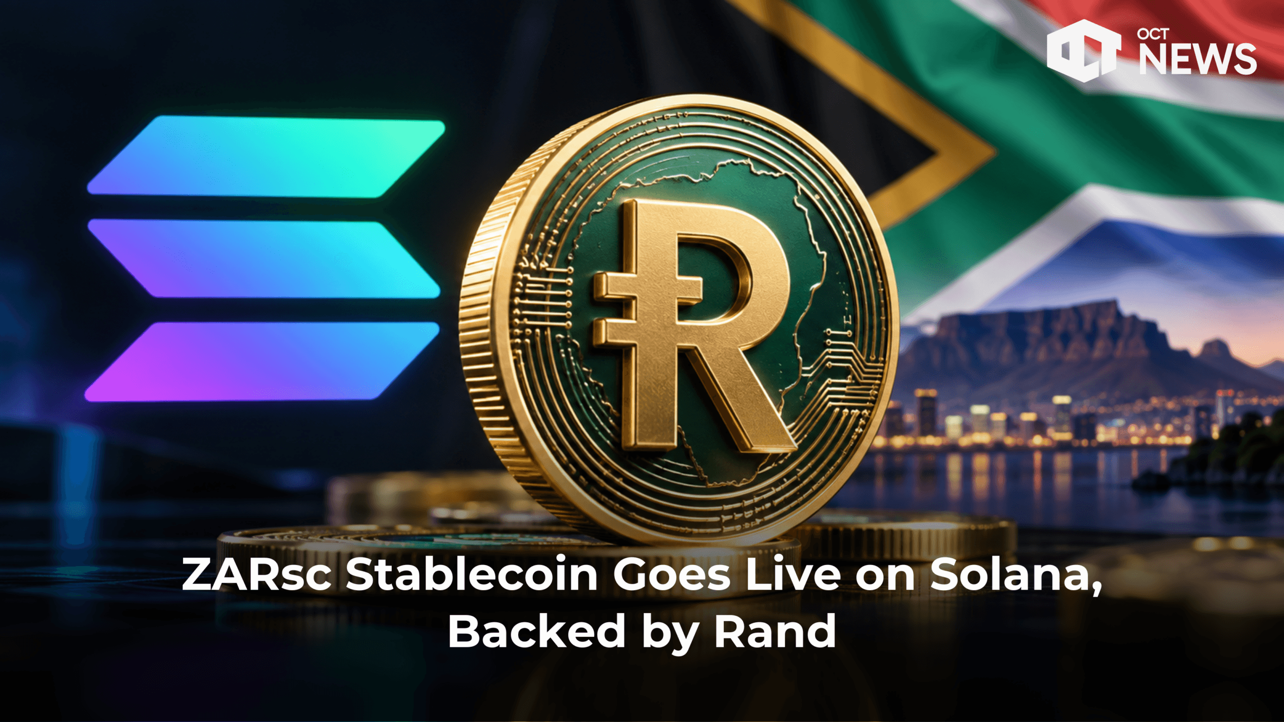 ZARsc Stablecoin Goes Live on Solana, Backed by Rand image