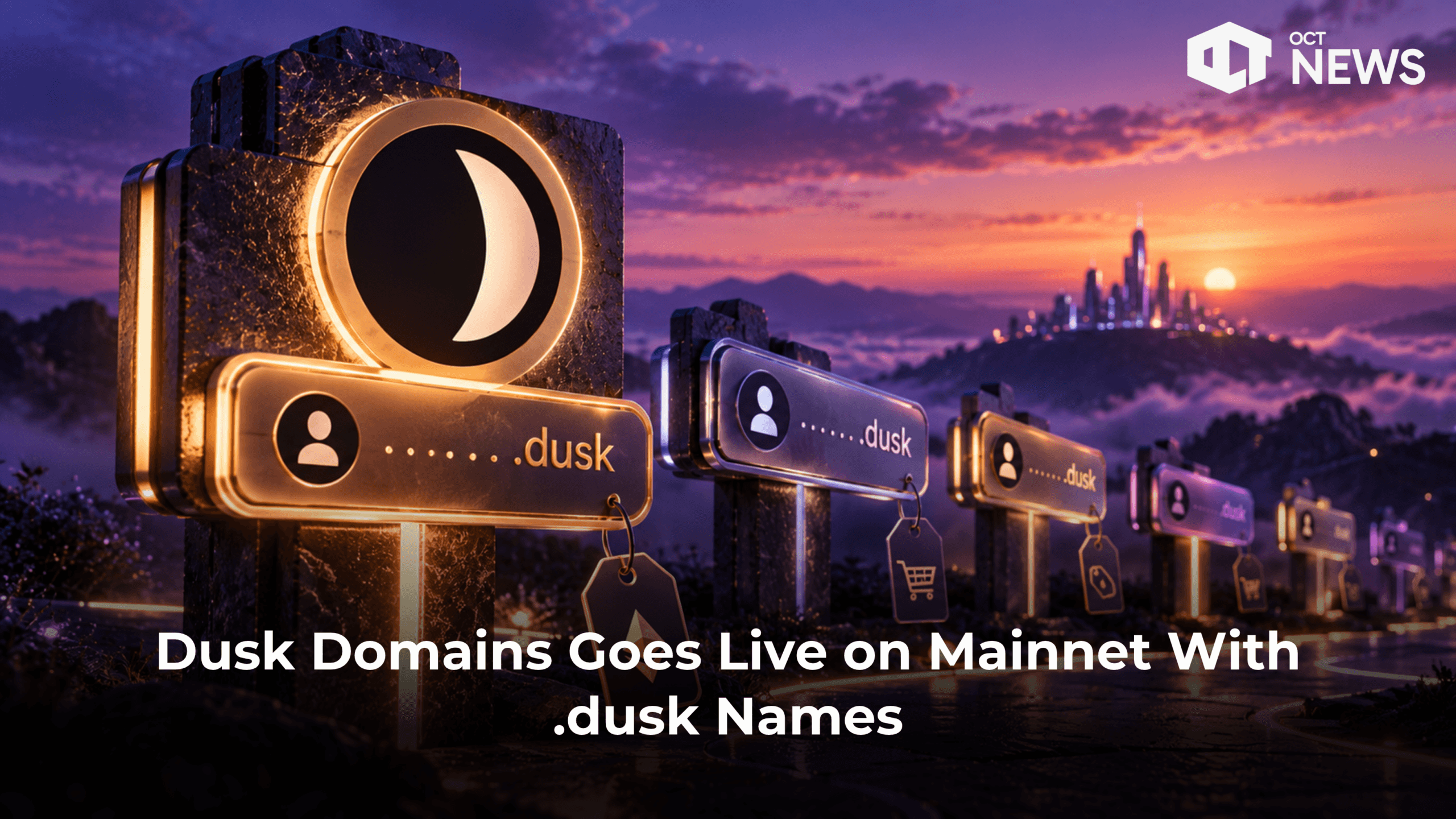 Dusk Domains Goes Live on Mainnet With .dusk Names image