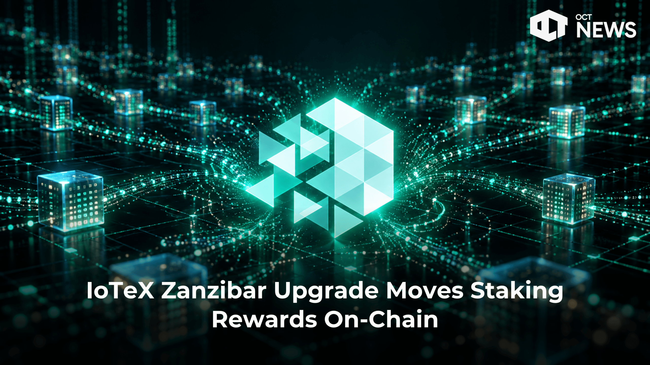IoTeX Zanzibar Upgrade Moves Staking Rewards On-Chain image