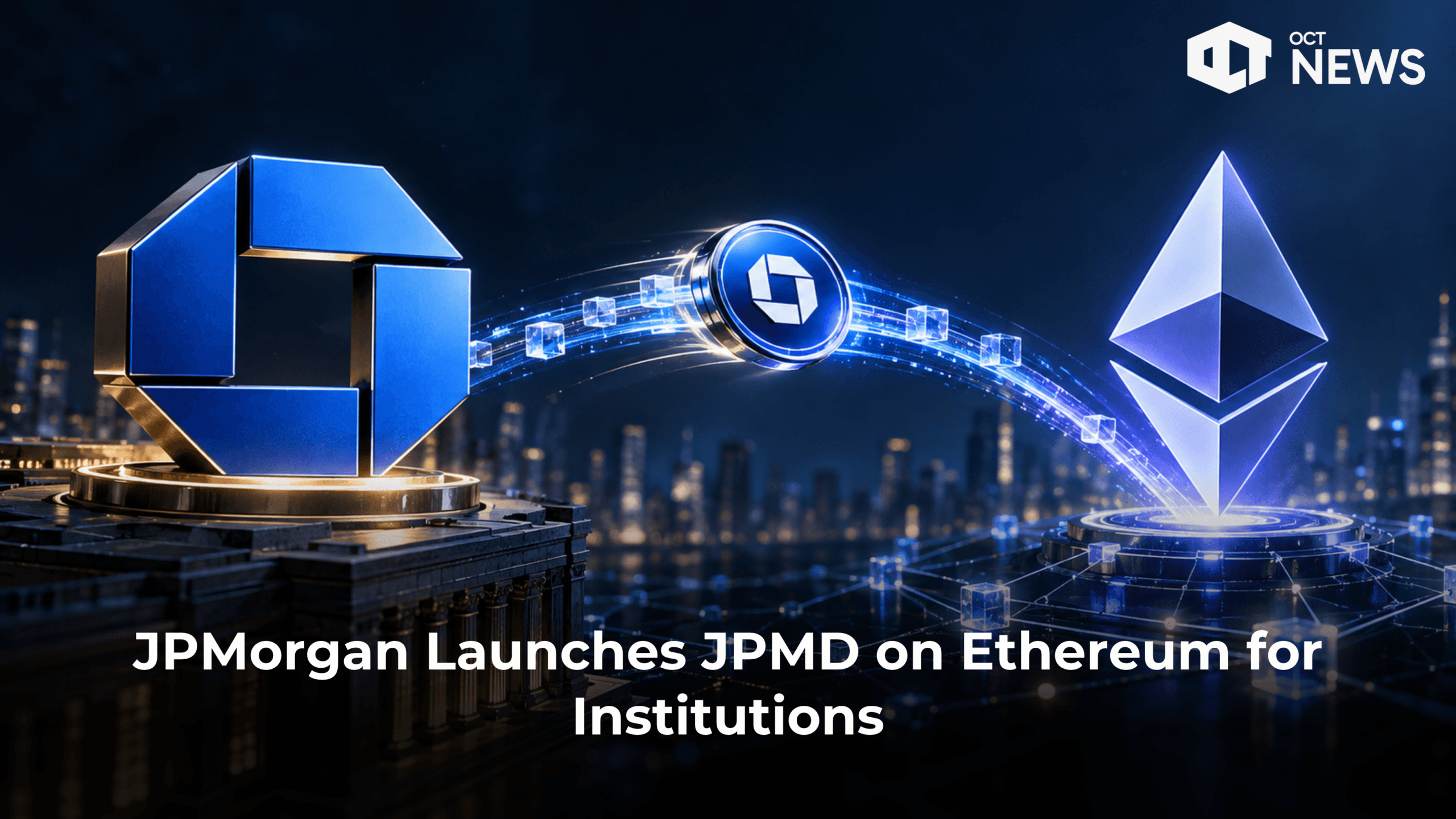 JPMorgan Launches JPMD on Ethereum for Institutions image