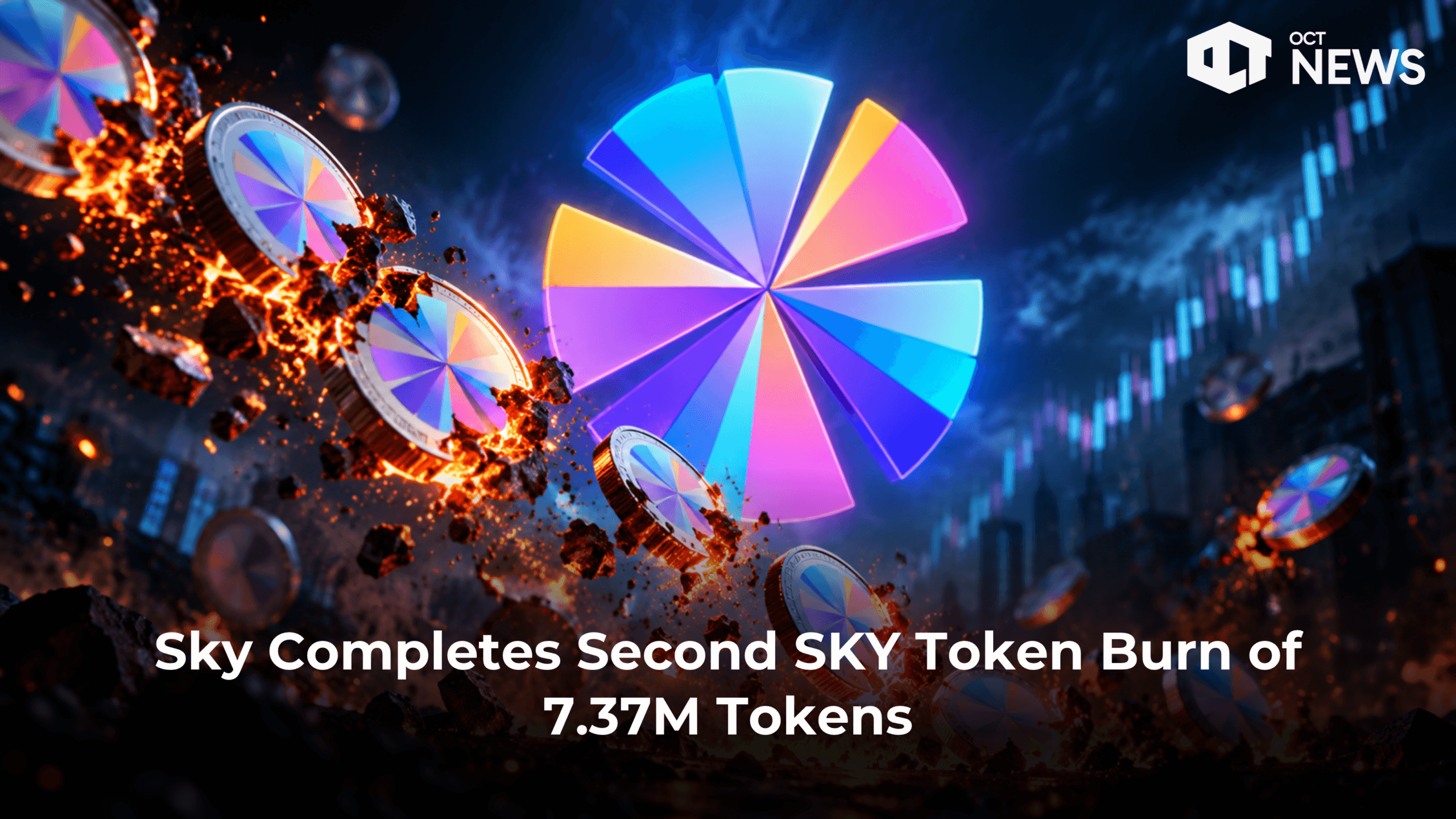 Sky Completes Second SKY Token Burn of 7.37M Tokens image
