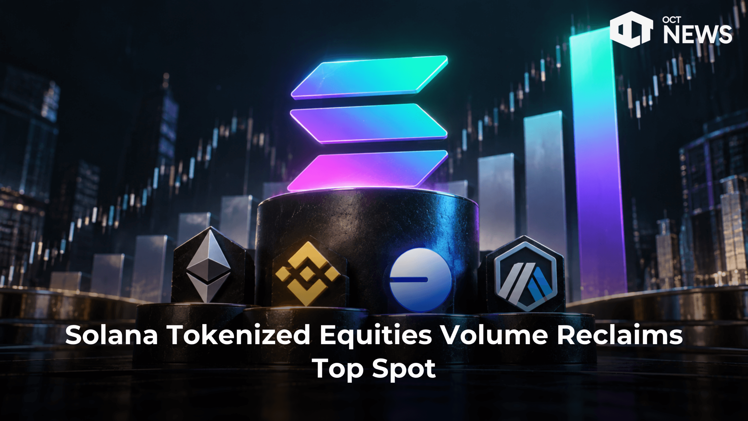 Solana Tokenized Equities Volume Reclaims Top Spot image