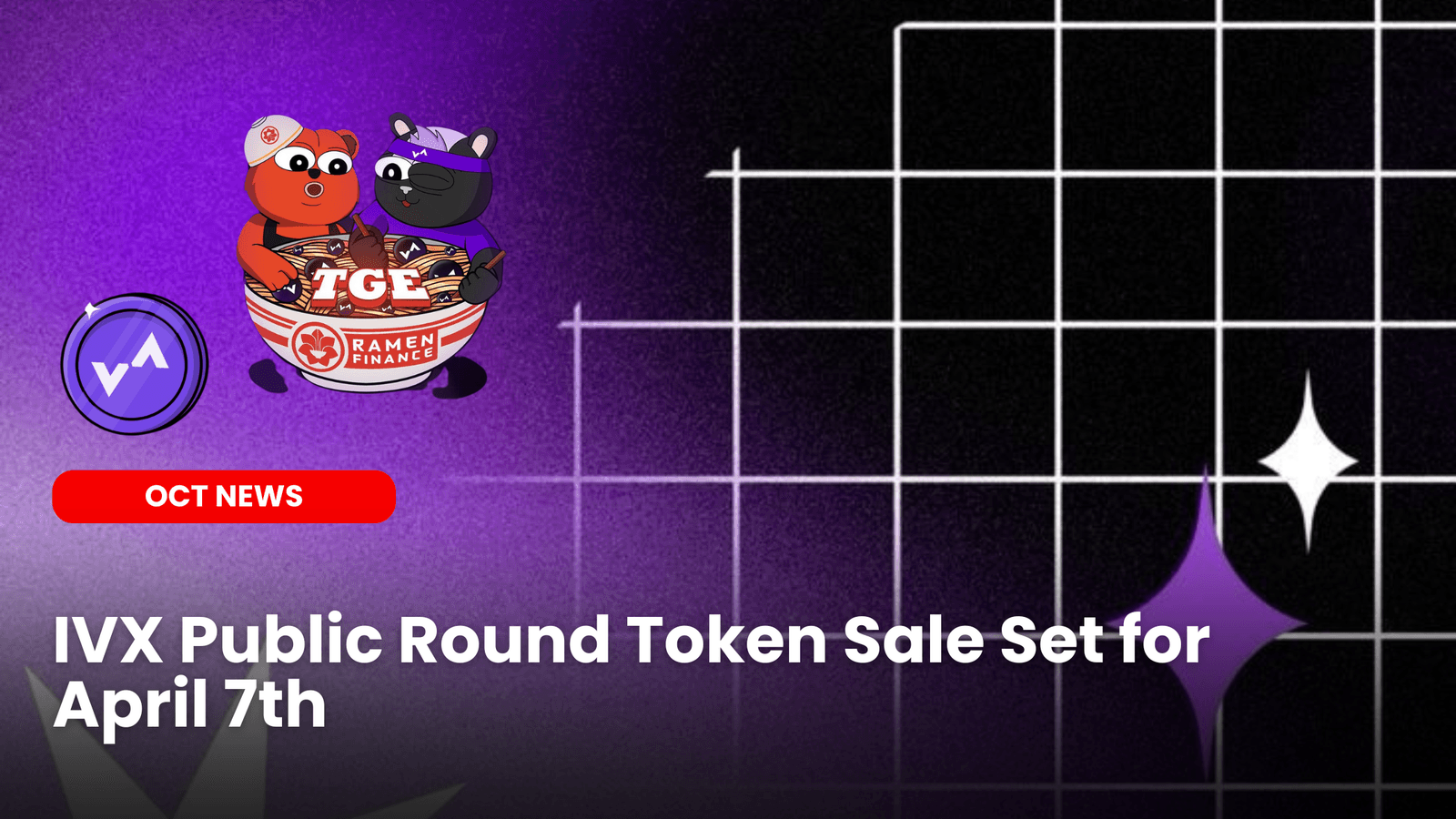 IVX Public Round Token Sale Set for April 7th image