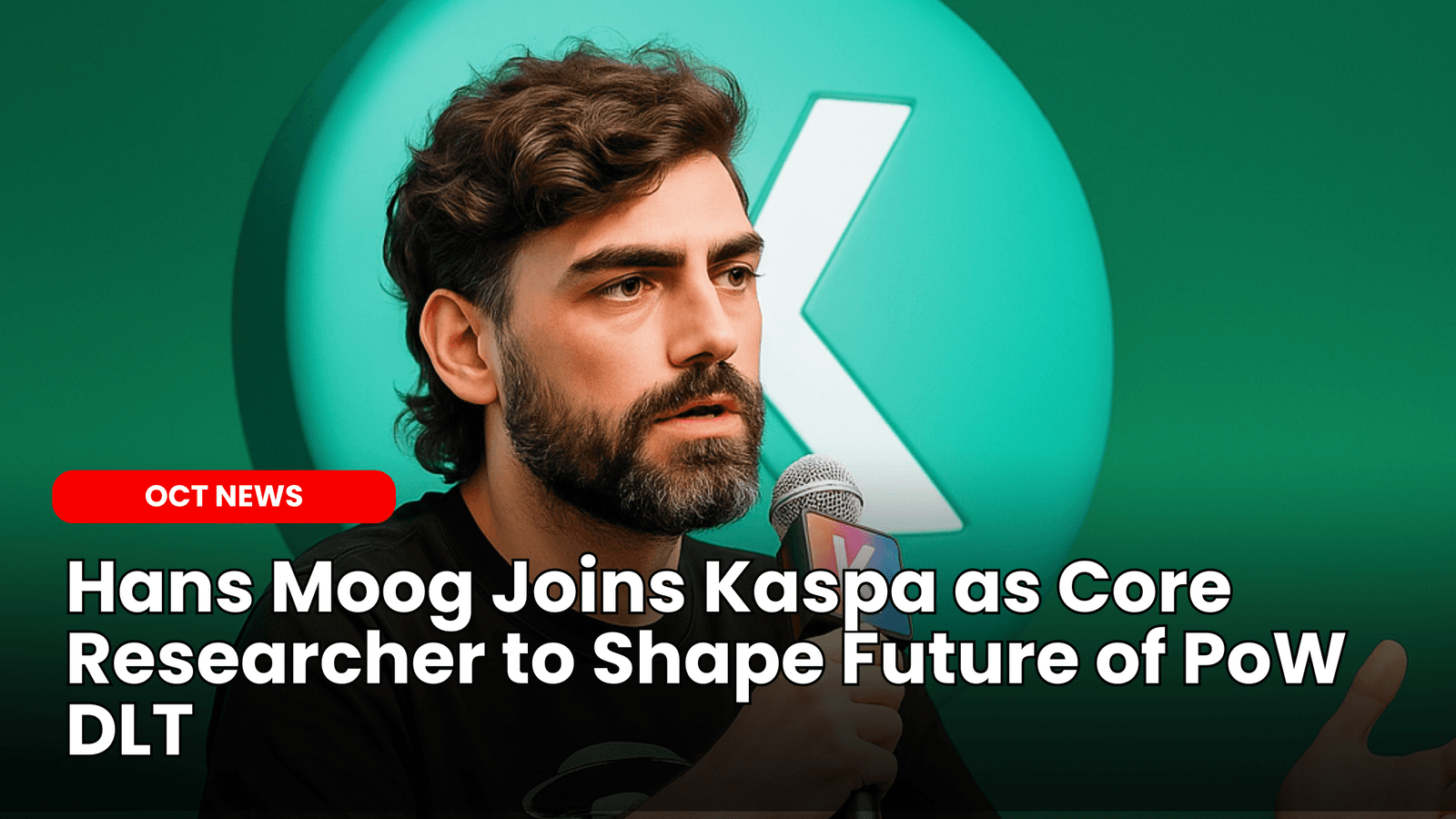 Hans Moog Joins Kaspa as Core Researcher to Shape Future of PoW DLT image