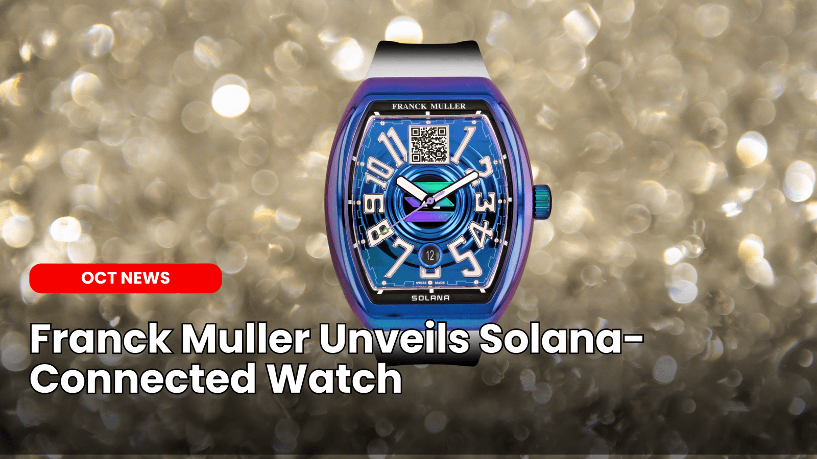 Franck Muller Unveils Solana-Connected Watch image