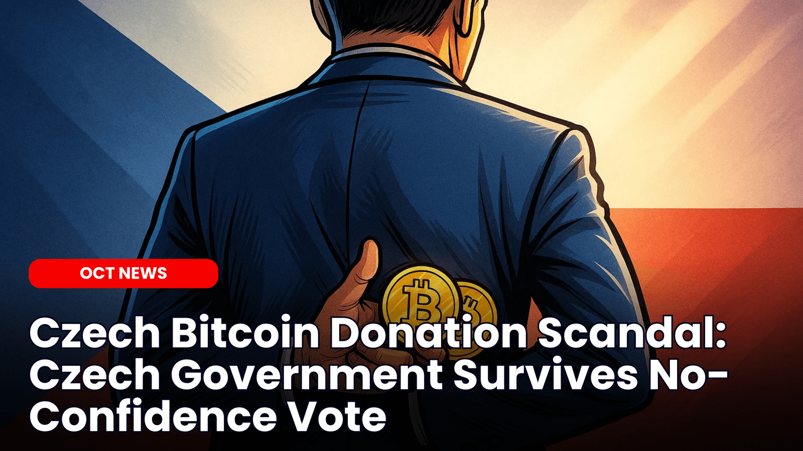 Czech Bitcoin Donation Scandal: Czech Government Survives No-Confidence Vote image