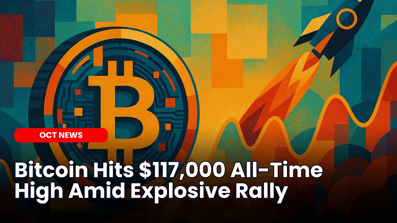 Bitcoin Hits $117,000 All-Time High Amid Explosive Rally image