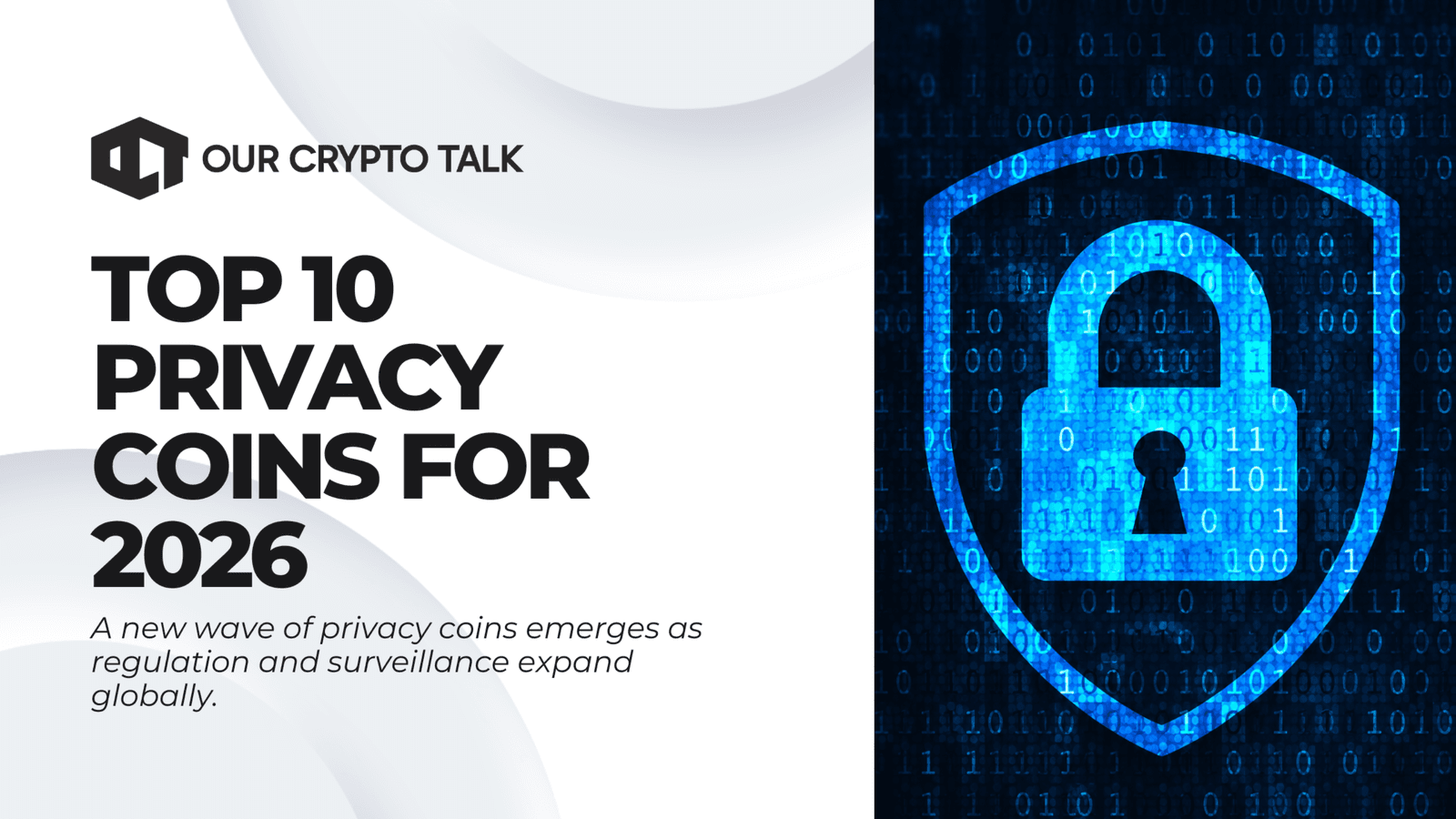 Top 10 Privacy Coins for 2026: Monero, Zcash, Firo & More image