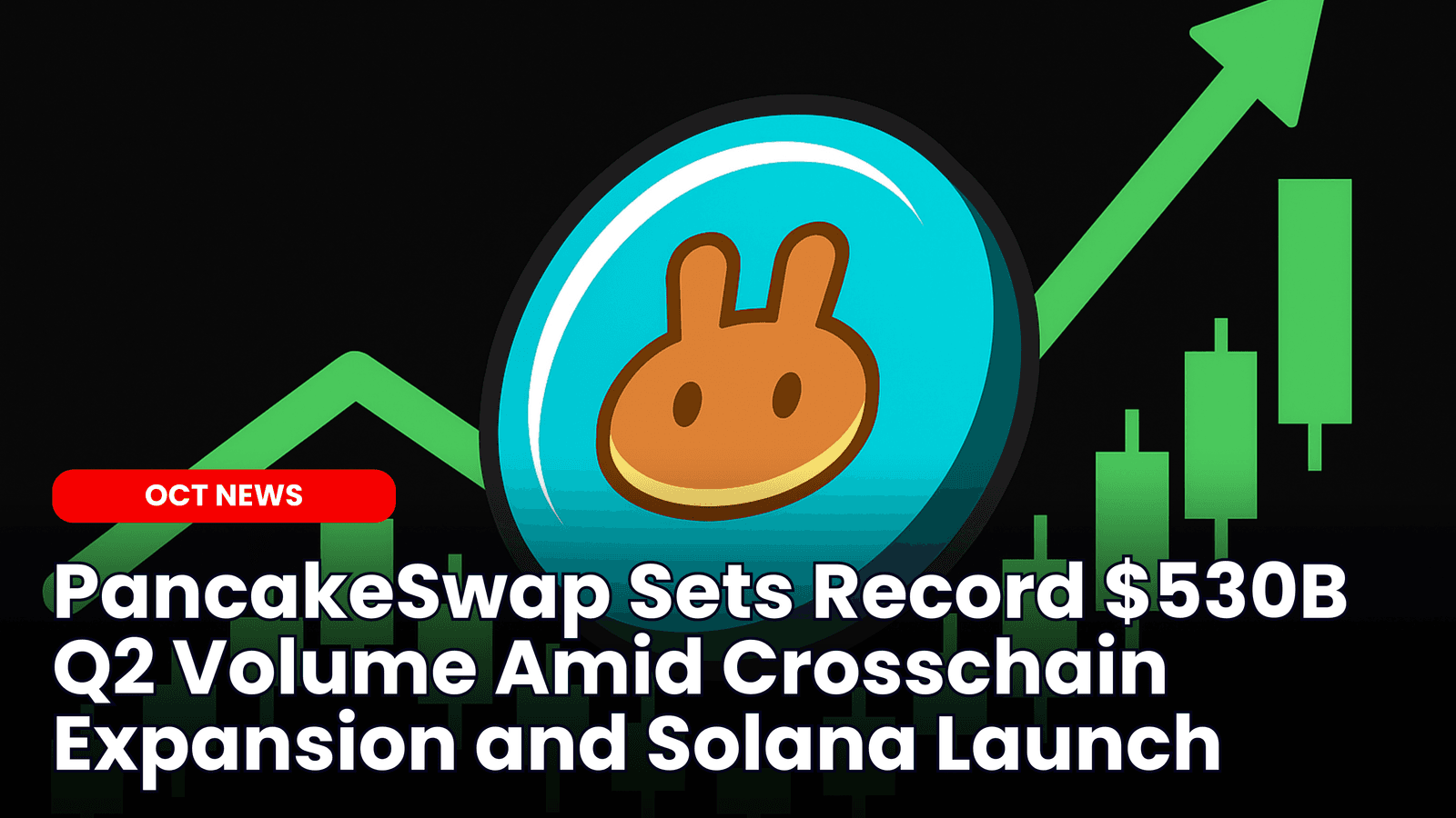 PancakeSwap Sets Record $530B Q2 Volume Amid Crosschain Expansion and Solana Launch image